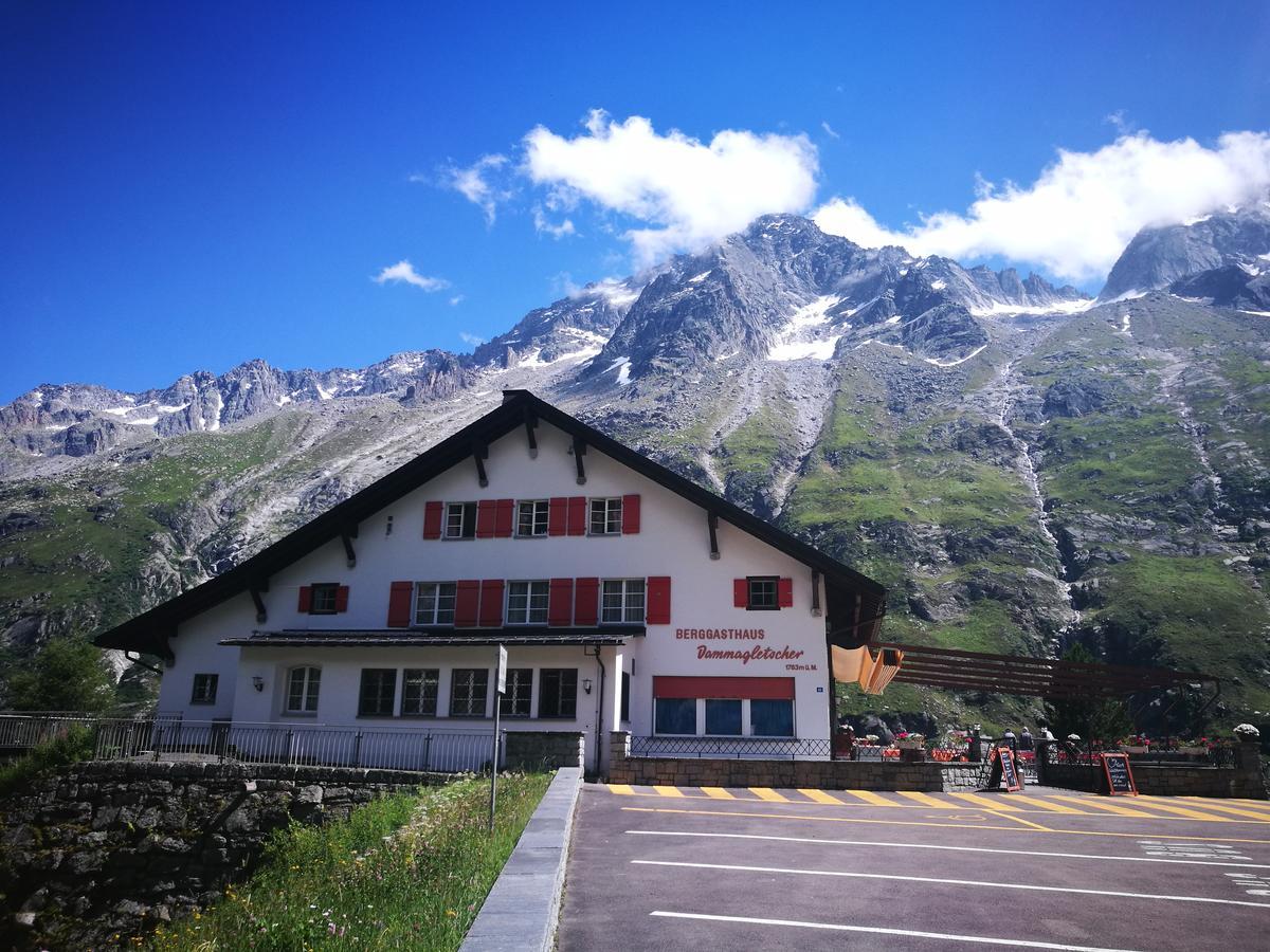 Hotel Berggasthaus Dammagletscher Göschenen Exterior foto